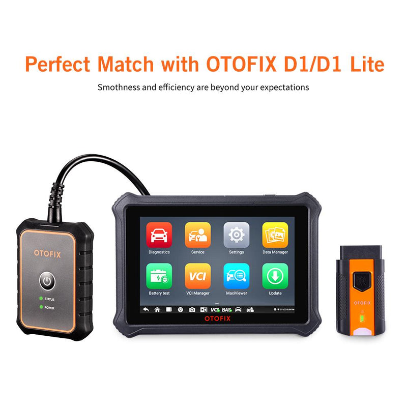 OTOFIX BT1 Lite Wireless Car Battery Tester Analyzer Match OTOFIX Tablets